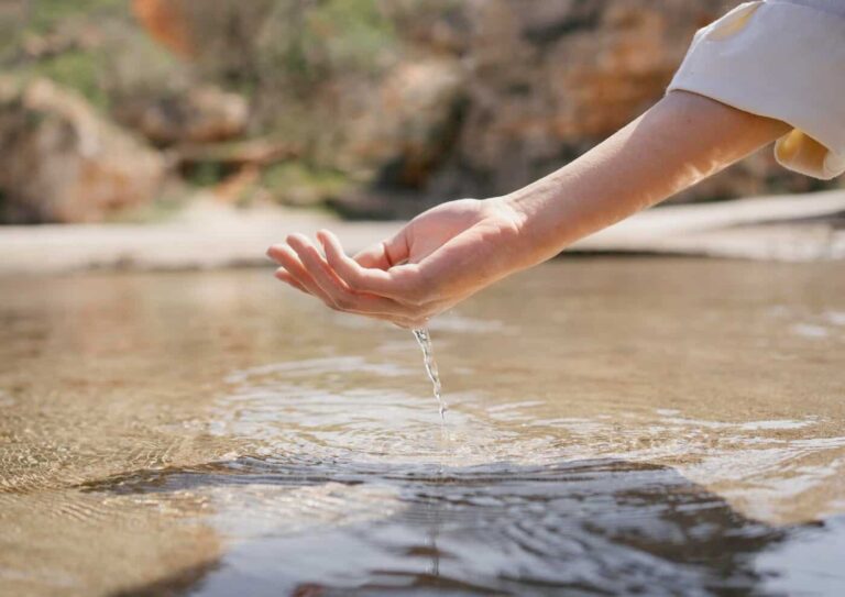 save mineral water